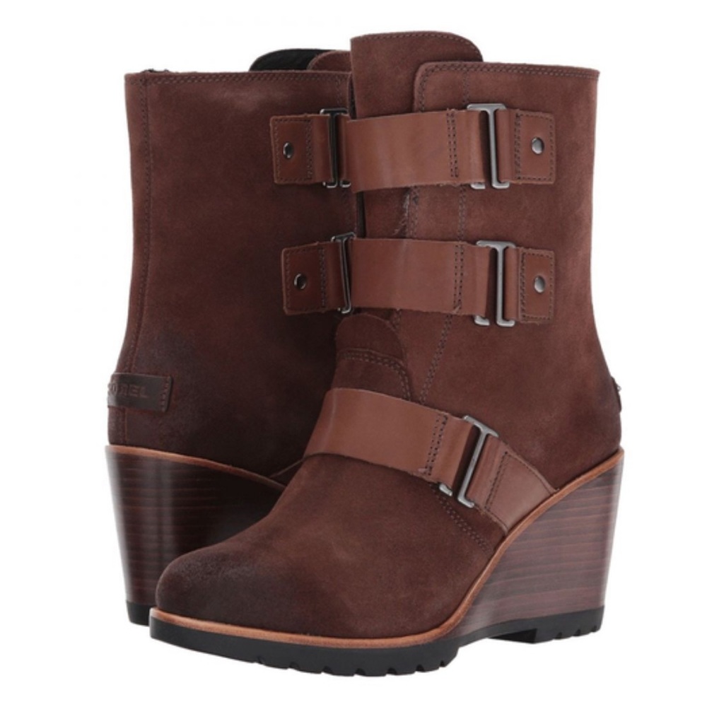 SOREL WOMEN'S AFTER HOURS SUEDE BOOTIES - Picture 4 of 14